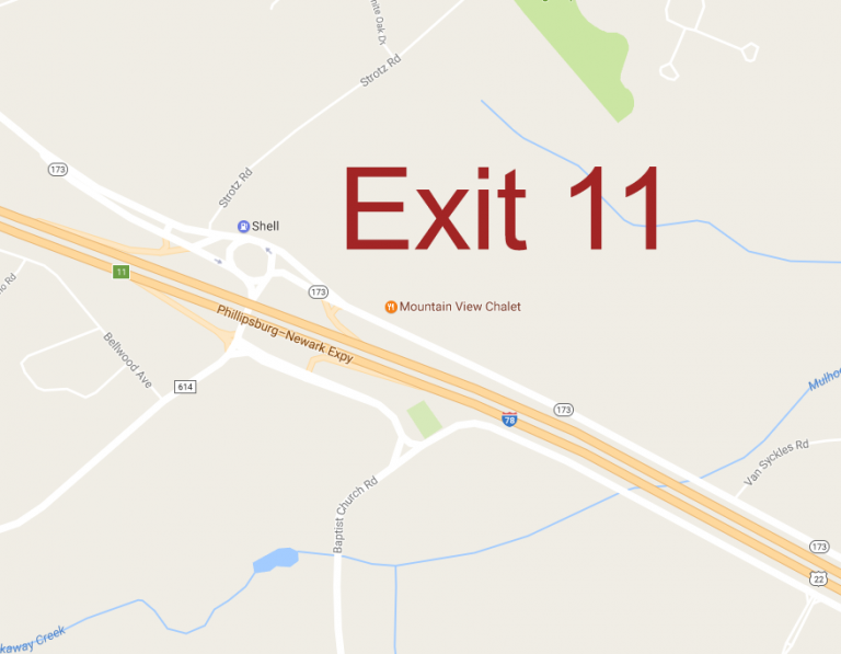 Route 78 Exit 11 Overpass is scheduled for major construction this